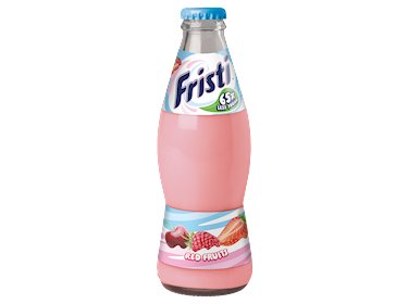 Fristi Rood Fruit 65% less sugar fles 20cl