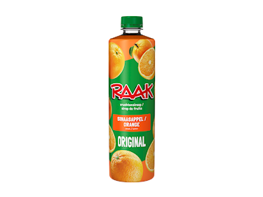Raak Vruchtensiroop Sinaasappel pet 75cl