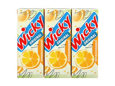 Wicky Sinaasappel minipakje 20cl