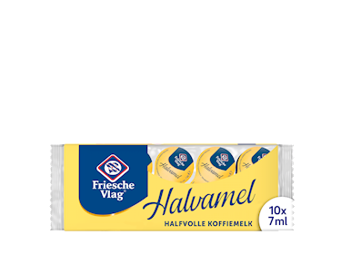 Friesche Vlag Halvamel cupjes 10x7ml