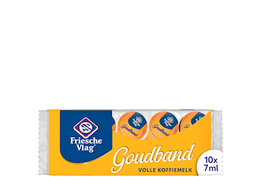 Friesche Vlag Goudband cupjes 10x7ml