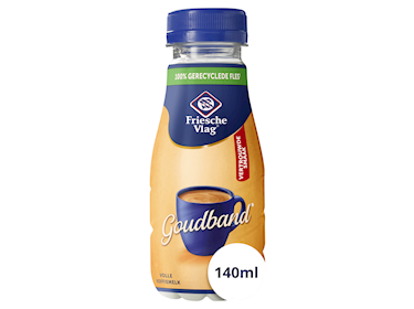 Friesche Vlag Goudband fles PET 140ml