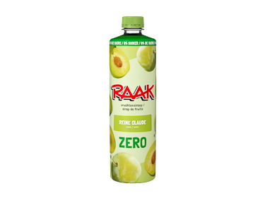 Raak Vruchtensiroop Reine Claude Zero Sugar pet 75cl