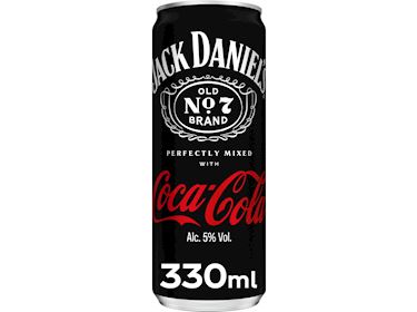 Jack Daniel's Coca Cola 5% *sleek* s.blik 33cl