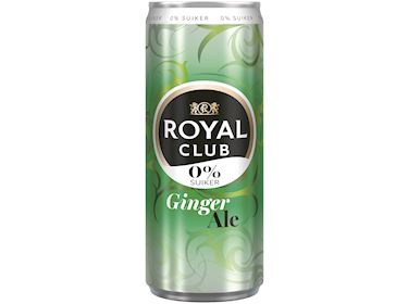 Royal Club Ginger Ale 0% 3x4-pack s.blik 25cl