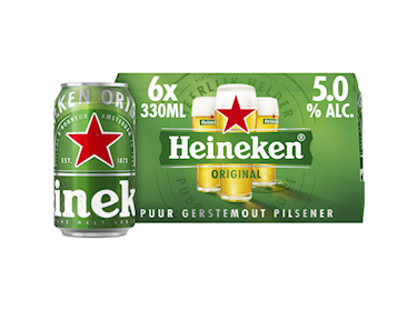 Heineken 4x6-pack s.blik 33cl
