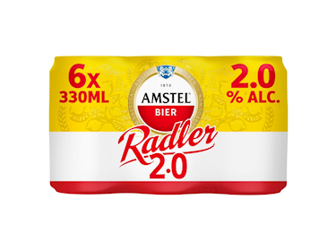 Amstel Radler 2% 4x6-pack s.blik 33cl