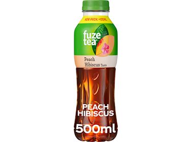 Fuze Tea Black Tea Peach Hibiscus S.PET 50cl