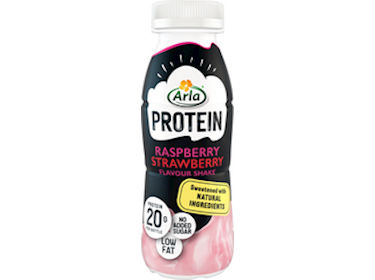 Arla Proteinshake Aardbei/Framboos PET 250ml