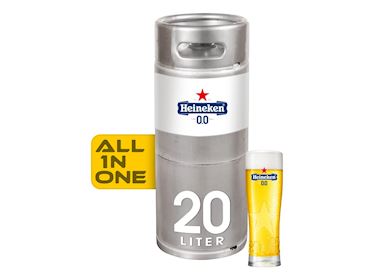Heineken 0.0% All In One fust 20ltr