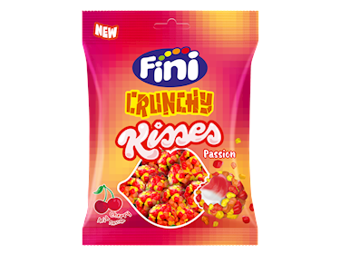Fini Crunchy Kisses Passion Halal zakje 75gr