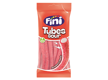 Fini Tubes Sour Pencils Strawberry Halal zakje 90gr