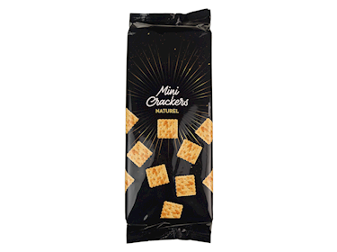 Kerst Mini Crackers Naturel 250gr