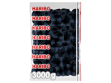 Haribo Wichtgoed Rotella (Jojo) (Veggie) 1x3kg