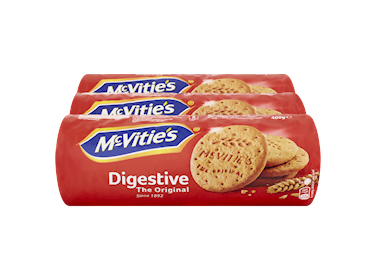 McVitie's Digestive Original rol 3-pack 1,2kg