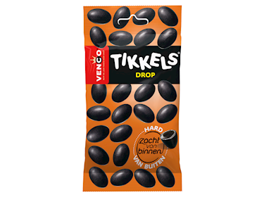 Venco Tikkels Drop zakje 45gr