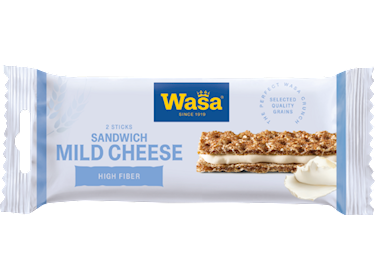 Wasa Sandwich Mild Cheese (Blauw) 30gr