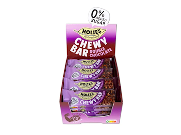 Holie's Chewy Bar Double Chocolate 35gr
