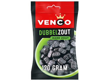 Venco Eurolijn Dubbelzoute Drop zak 120gr