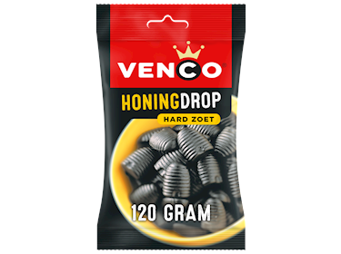 Venco Eurolijn Honingdrop zak 120gr