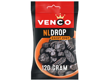 Venco Eurolijn NL Drop zak 120gr
