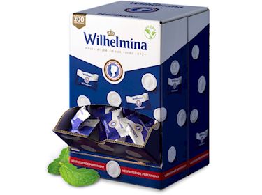 Fortuin Wilhelmina Pepermunt single Dispenser 200st