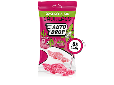 Autodrop Zure Cadillacs zakje 85gr
