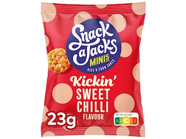 Snack A Jacks Mini's Sweet Chilli zakje 23gr