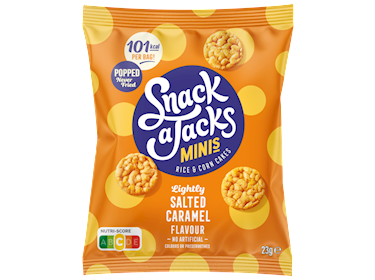 Snack-a-Jacks Salted Caramel zakje 23gr