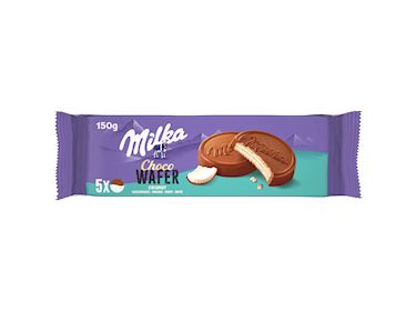 Milka Choco Wafer Coconut 150gr