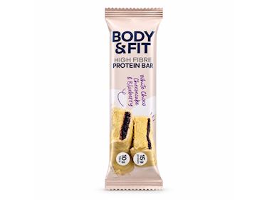 Body & Fit High Fibre White Choco Blueb Cheesecake reep 50gr