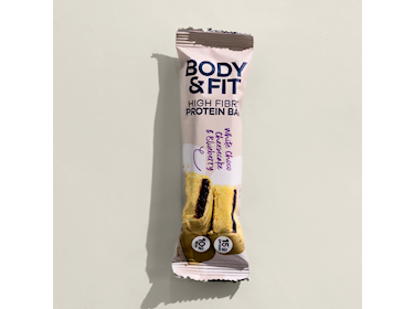 Body & Fit High Fibre White Choco Blueb Cheesecake reep 50gr