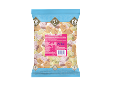 Fortuin Vruchtenhartjes zak 1kg