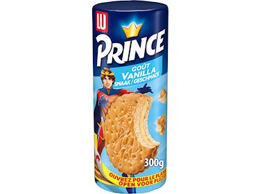 LU Prince Gevulde Biscuit Vanille 300gr