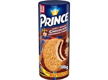 LU Prince Gevulde Biscuit Choco 300gr