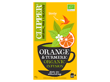 Clipper Tea Orange & Turmeric (BIO) doosje 20st
