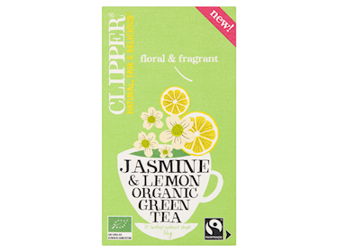 Clipper Green Tea Jasmine&Lemon (BIO) doosje 20st