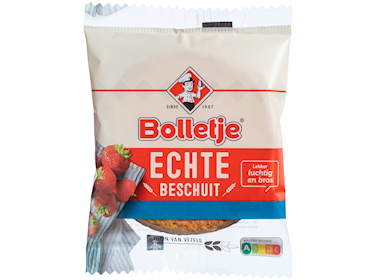 Bolletje Beschuit Naturel per stuk verpakt 10gr