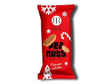Beautiful Nuts Pinda zakje 50gr Rood