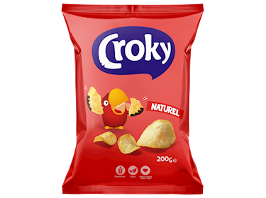 Croky Naturel zak 200gr