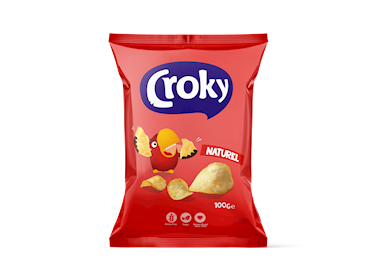 Croky Naturel zak 100gr