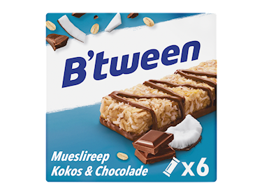 Hero B'tween Kokos & Chocolade 6-pack 25gr