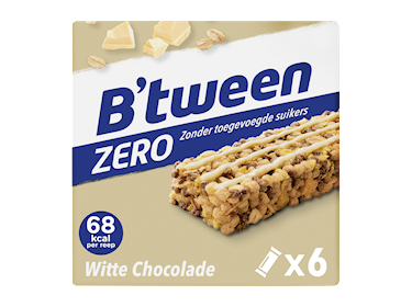 Hero B'tween Zero Witte Chocolade 6-pack 20gr RFA
