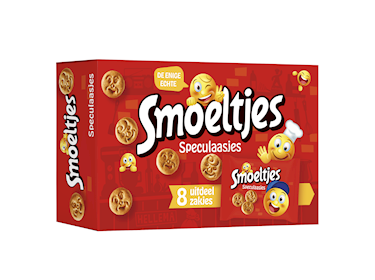 Hellema Smoeltjes Speculaasjes 200gr (8x25gr)