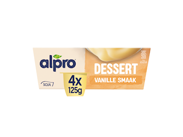 Alpro Dessert Vanille 4x125gr