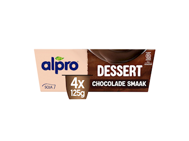Alpro Dessert Dark Chocolate 4x125gr