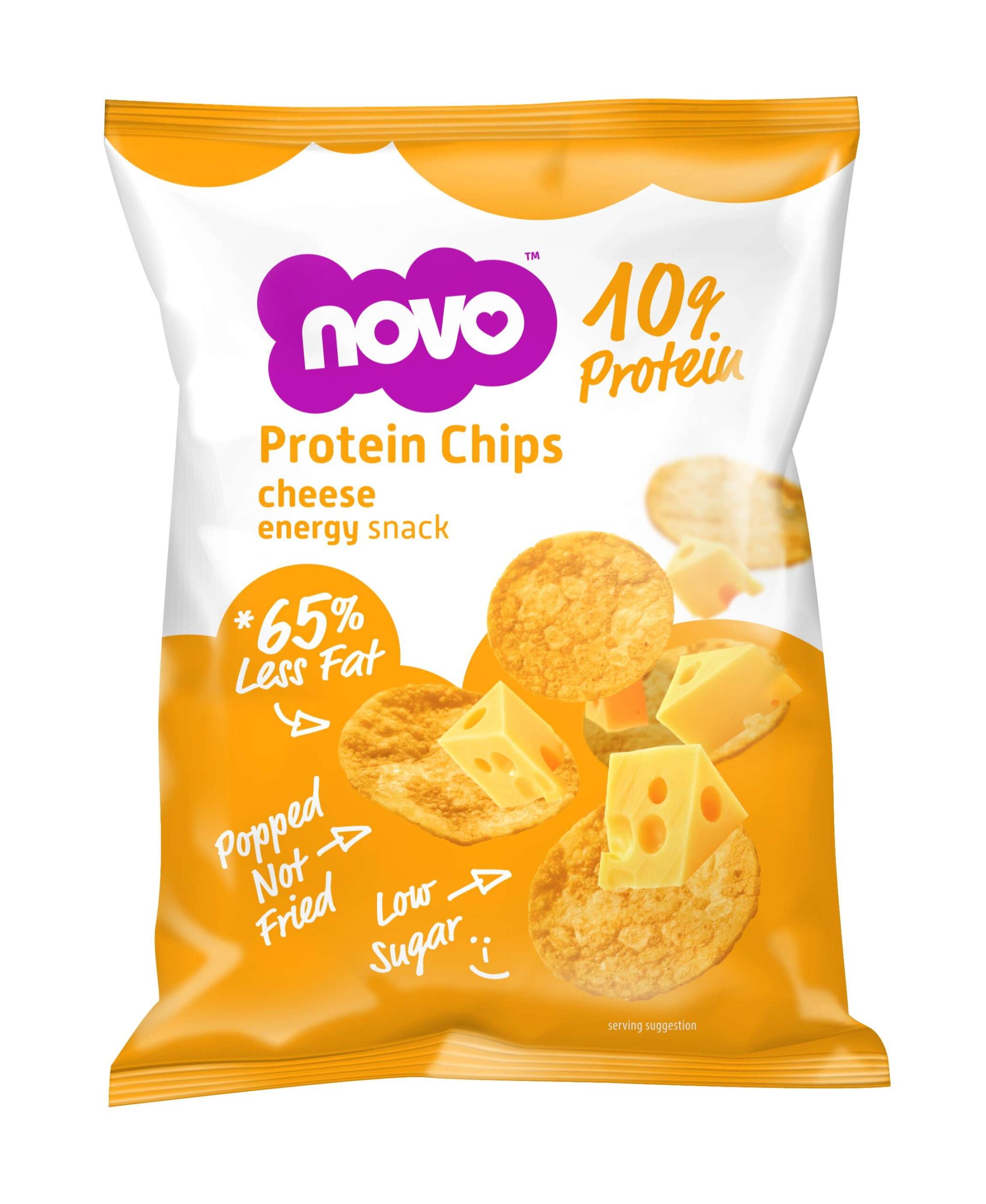 Novo Protein chips cheese 30gr scaled